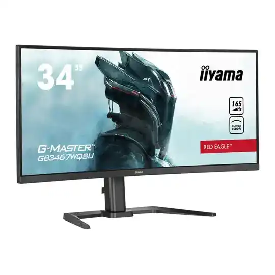 iiyama G-Master Red Eagle 34" Curved FreeSync Premium 165Hz HDR Monitor